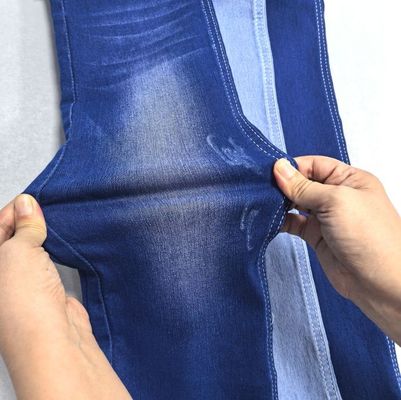 Mode Hauteur étirée Satin Denim Tissu léger Poids 9OZ 58' 59'