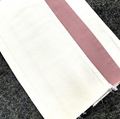 acheter 290GSM Blanc 100% coton TWIL Tissu après lavage avec brosse à pêche JS4095 online manufacture