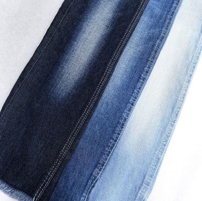 acheter 98% coton 2% spandex élastique 10,3 oz tissu denim pour les jeans résistant au rétrécissement online manufacture