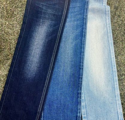 acheter Tissu en denim bleu foncé de coton spandex à trois noyaux, 11,7 oz online manufacture
