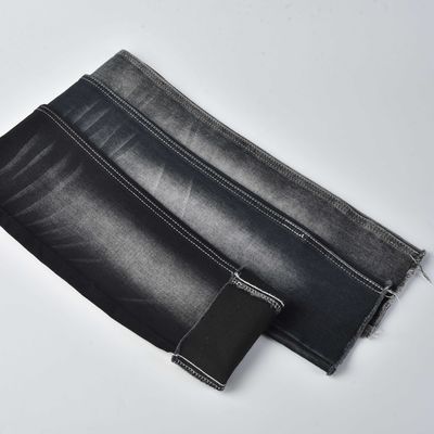 acheter Tissus en coton tissé en polyester spandex en tissu denim étirable QY014 12,4 oz online manufacture