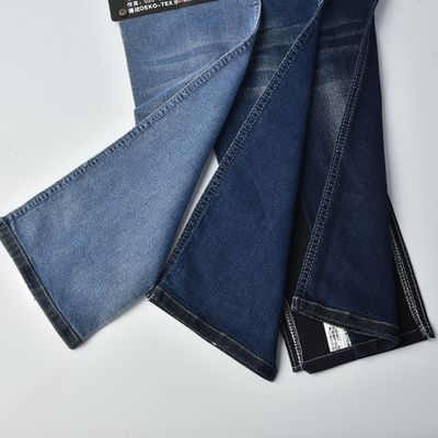 acheter Tissé en coton polyester spandex denim étirement denim matériel bleu foncé online manufacture