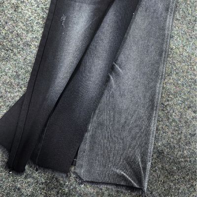 acheter Tissus de polyester de coton spandex noir/noir en denim JSD3078A 10 oz online manufacture