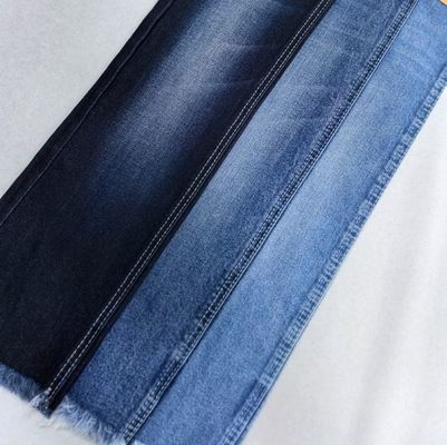 acheter 8 7.5SB*10/40D 75D Nombre de fils coton spandex étirement bleu foncé denim tissu 11,3 oz JSD3029 online manufacture