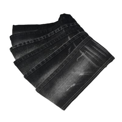 acheter Tissu denim extensible noir épais style TWILL en coton, polyester et élasthanne online manufacture