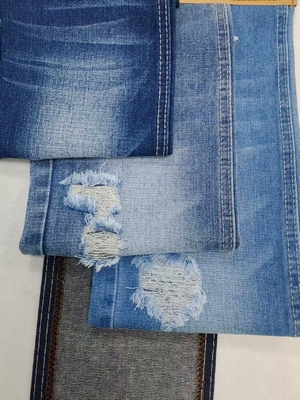 acheter Tissu denim coton polyester avec construction 10*10 JSD3329 non élastique pour jeans femme ou pantalon boyfriend online manufacture