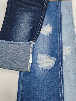 acheter Tissu denim INDIGO FONCÉ épais 90% COTON   Polyester rayonne JSD3359 pour jeans ou denim en gros online manufacture