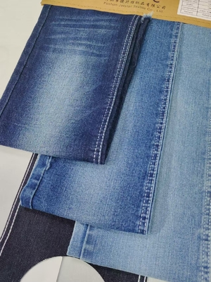 acheter TWILL style Super rayon polyester élastique 56% coton Tissu denim JSD3389-2 pour vêtements décontractés Jeans pantalon sacs online manufacture