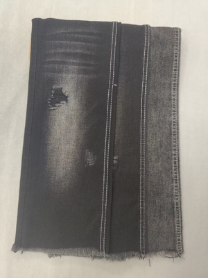 acheter Tissu denim 180cm 7.9oz Sans élastique Coton Polyester NOIR/NOIR pour la vente en gros Denim12+12*16 JSD3104A online manufacture