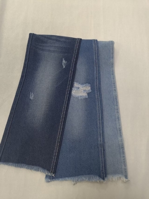 acheter 80% coton non élastique coton polyester viscose INDIGO 180 cm Tissu denim 10*7 JSD3198-1 online manufacture