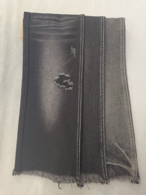 acheter Sergé sans élastique 75.2%%Coton Coton Polyester Rayonne NOIR/BLAC Tissu denim 180cm 10*7 JSD3135A-R online manufacture