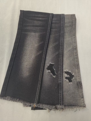 acheter 75,2% Coton Sans élastique Coton Polyester Rayonne NOIR/NOIR 178-180cm Tissu denim 10*7 JSD3135A online manufacture