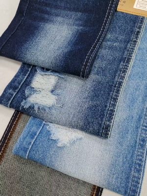 acheter Tissu denim style SERGÉ à faible rétrécissement, 80% coton, teint en masse, INDIGO FONCÉ JSD3396 pour jeans femme ou pantalons garçon online manufacture