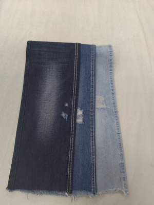 acheter 9.4oz 90% coton denim tissu bleu foncé 180cm Twill tissé online manufacture