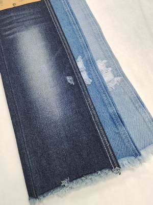 acheter Tissu denim de coton polyester 14,5 oz à faible rétrécissement et à fort grammage, tissé pour jeans online manufacture