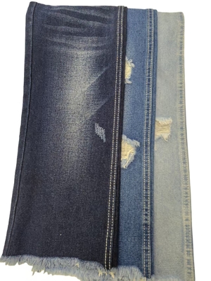 acheter Fabrication de haute qualité 90% coton sans étirement coton polyester Rayon DARK INDIGO 7*7 Tissu denim JSD3359 pour les jeans de mode online manufacture