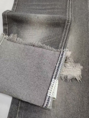 acheter Couleur grise Tissu en denim de 10,3 oz tissé avec 180 cm de largeur JSD3022H-1 pour les petits amis Jeans femmes pantalon online manufacture