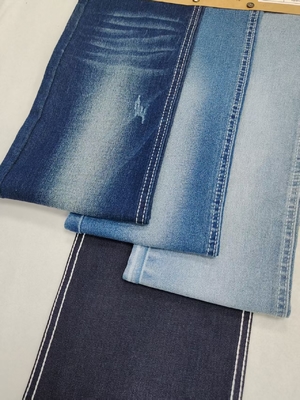 acheter Confort extensible 55% coton Tissu denim de haute qualité 12*21/40+70 Construction JSD3031 costume jeans Denim en gros online manufacture