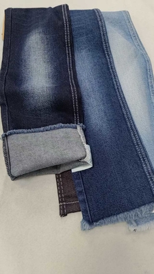 acheter 98% de coton 2% de spandex 10 oz INDIGO sombre 7+7x10/20 Tissu élastique en denim JSD3207 pour les jeans de mode online manufacture