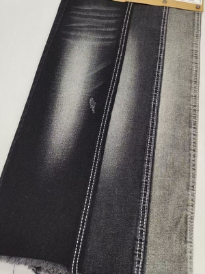 acheter Tissus en coton polyester denim à 4 voies avec 10+10*16/70TR Construction JSD3126A Pour les jeans décontractés online manufacture