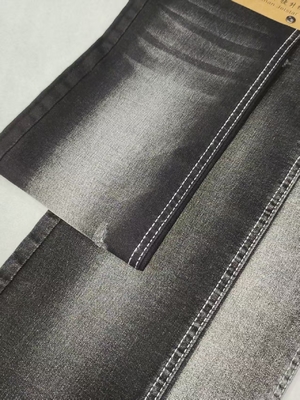 acheter Tissu denim style sergé extensible noir/noir avec construction 8*16/70 JSD3216A pour jeans femme ou homme online manufacture
