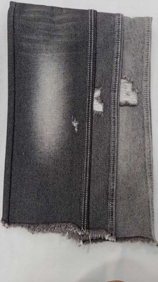 acheter Excellent 11.3 oz droit Twill noir/blanc 10x7 180cm sans élasticité Tissu denim JSD3022B pour les jeans de mode online manufacture