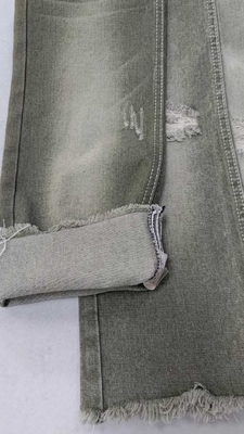 acheter Tissu denim 10,6oz VERT 10x7 avec une largeur totale de 180cm, sergé gauche, non extensible, JSD3023AG pour jeans de mode online manufacture
