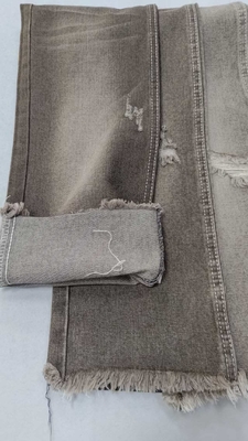 acheter 10.6 oz de café noir 10x7 avec une largeur totale de 180 cm Tire gauche sans étirement Tissu denim JSD3023DB pour jeans online manufacture