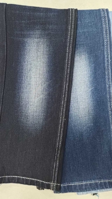 acheter 12.5oz bleu foncé avec une largeur totale de 168-170cm Tissu denim élastique sur les deux vents et la déformation JSD3438-1 pour les pantalons de mode online manufacture