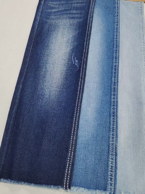acheter Faible rétrécissement 8,3 oz coton polyester étirement denim Tissu de tissu style 12S JSD3278 Pour les dames jeans online manufacture