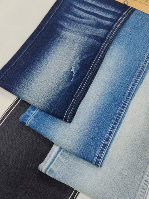 acheter Tissus en denim à haute teneur en spandex à poids moyen, avec construction 10+10*21/40+21/70 JSD3319 online manufacture