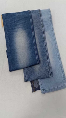 acheter Tissu élastique en fibres chimiques OE Indigo foncé avec pleine largeur 170cm 2/1 droit à l'envers et à l'enversTissu denim JSD3148B en gros online manufacture