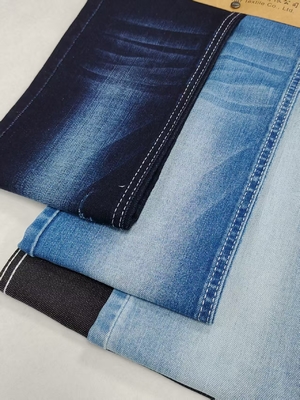 acheter 85% de coton 13% de polyester 2% de spandex Siro fils croisés 10S DARK INDIGO Denim Tissu JSD3298 Pour les jeans ou le manteau de veste online manufacture