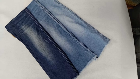 acheter Tissu élastique en fibre chimique OE 6.5oz Indigo foncé, largeur totale 180cm, sergé droit 2/1, tissu denim JSD3148 pour jeans online manufacture