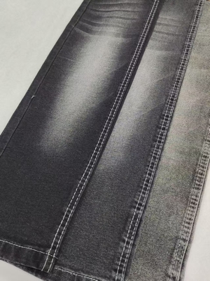 acheter Tissu denim 8S sergé noir/noir épais 11.4oz Automne Hiver JSD3042 Pour jeans ou manteau en denim online manufacture