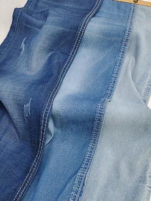 acheter 65% Tencel sergé extensible faible Style 4.7oz Tissu denim léger JSD2020-LZ pour jeans ou t-shirt d'enfants d'été online manufacture