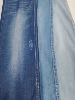 acheter Vêtements d'été 4,8 oz Poids léger 65% lycell Denim Tissu élastique style twill JSD2019 online manufacture