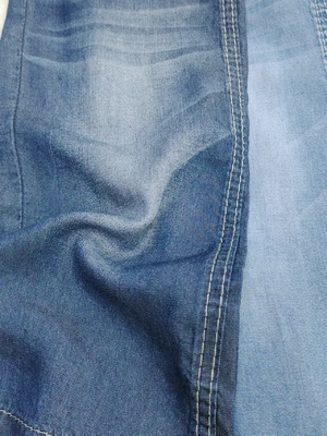 acheter 100%Tencel 4.5oz Light Weight Summer Jeans Or T-Shirt Denim Fabric Elastic Free 180cm Full Width  JSD2031 online manufacture