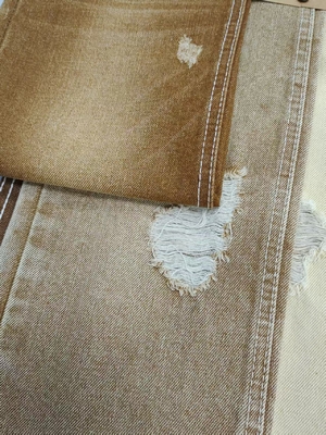 acheter Tissu denim sergé de couleur KHAKI, poids lourd d'hiver 12.6oz, avec construction 7*7, JSD3262F, pour jeans homme online manufacture