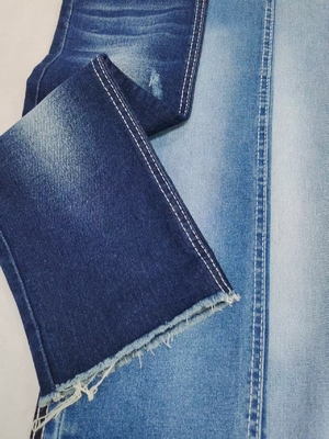 acheter Tissu denim extensible 3/1 sergé à droite, résistant au rétrécissement, indigo foncé, 10 oz, pour jeans online manufacture