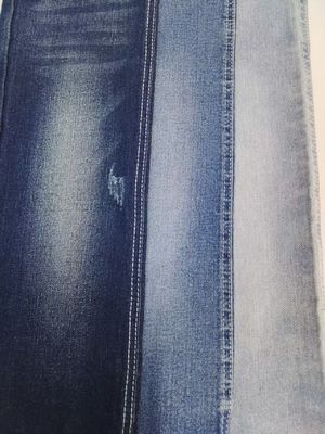 acheter High Stretch Dark Indigo Denim Fabric 12S 9.3oz For Woman Jeans online manufacture