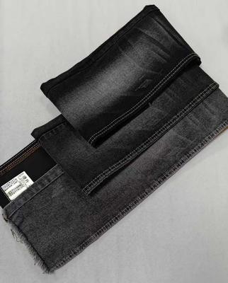 acheter Medium elastic 11.8oz Black/Black with full width 180cm construction 8*16/70 Denim fabric  JSD3191A for men jeans online manufacture