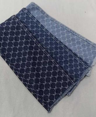 acheter Beautiful pattern Heavy weight Dark blue with full width 180cm /10x7 Denim fabric for jeans online manufacture