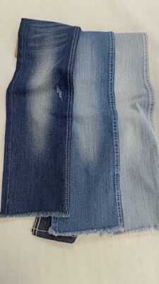 acheter 8.1 oz  Dark indigo with full width 180cm /12+12*21/40+21/70 Denim fabric JSD3351 for men jeans online manufacture