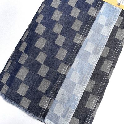Checker Design Kids et Jean Jupe en tissu de jeans non élastique Jacquard