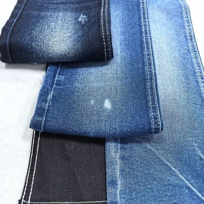 Articles en stock Tissu denim extensible Style TWILL INDIGO FONCÉ JSD3216 pour jeans et vêtements féminins