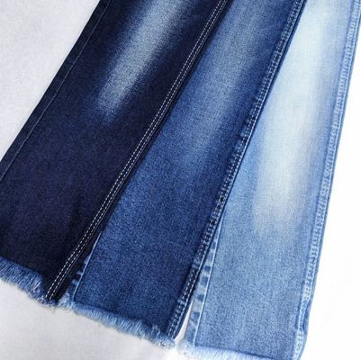 92% C 6% P 2% S coton spandex denim tissu étirement super bleu foncé 11 oz