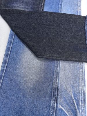 98% coton 2% spandex coton spandex denim tissu 9,7 oz super bleu foncé 66' 67'