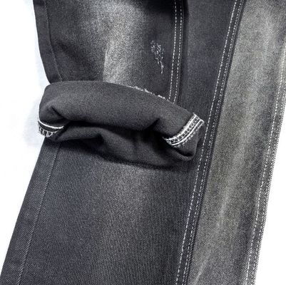 Noir doux 10 oz Tissu en denim pour hommes Jeans 65%C 33%P 2%S