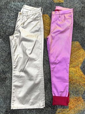 La mode couleur vive imprimé denim tissu pour hommes Jeans 7.7OZ 57' 58'